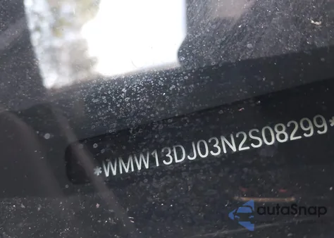 2022 Mini Se Hardtop Cooper из США, поврежденный, VIN WMW13DJ03N2S08299